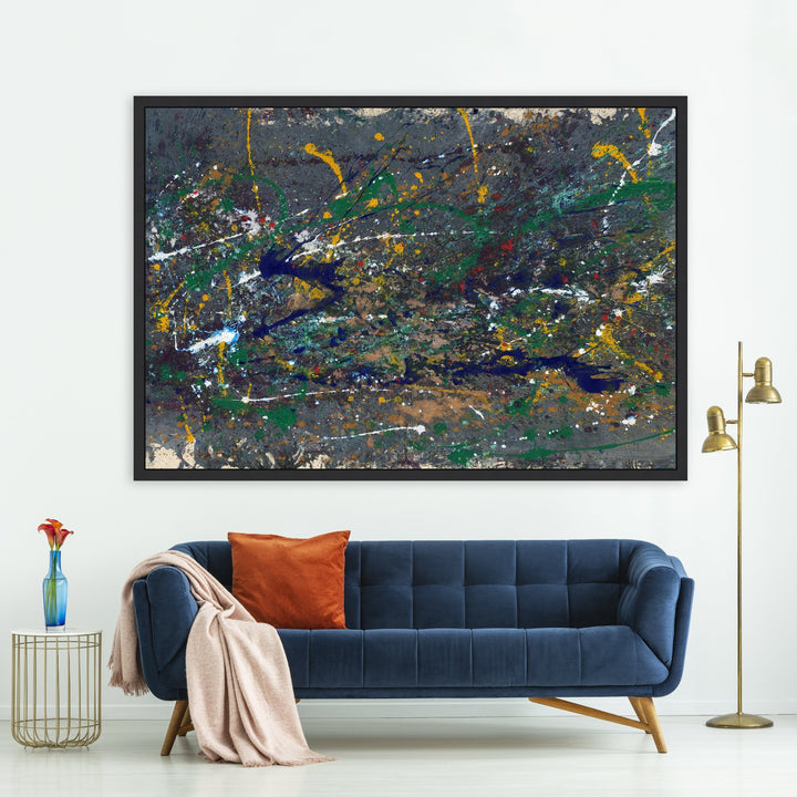 "PLEIN DE COULEURS" CANVAS ART