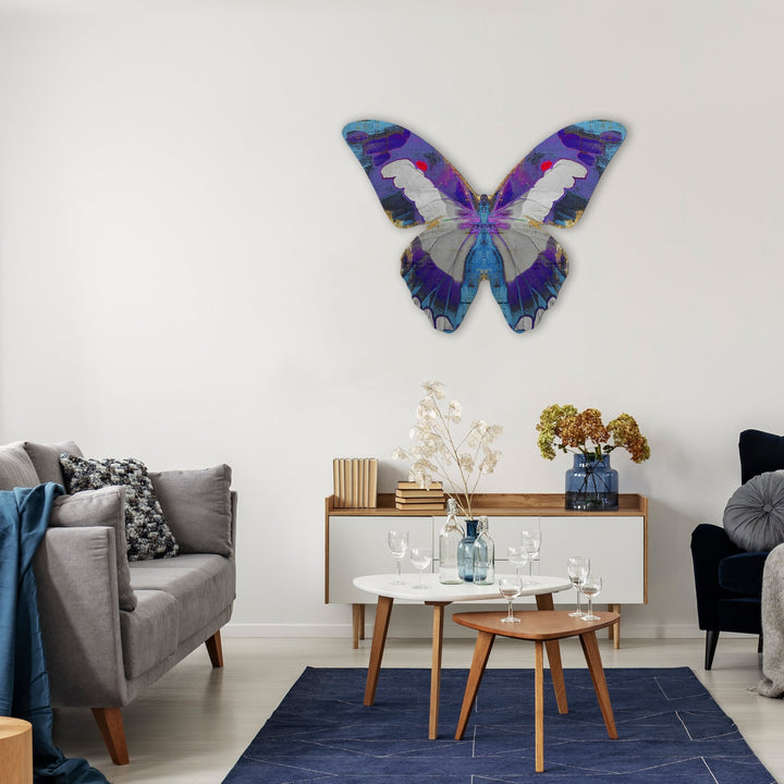 "WINGS OF LOVE"  METALLIC GOLD PLEXI WALL ART SERIES