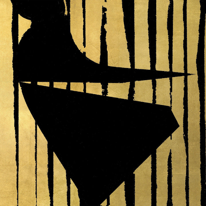 "PULSE" CANVAS ART SERIES GILD GOLD