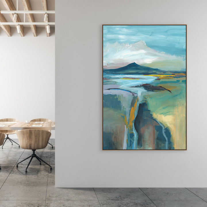 "CREVASSE" CANVAS ART