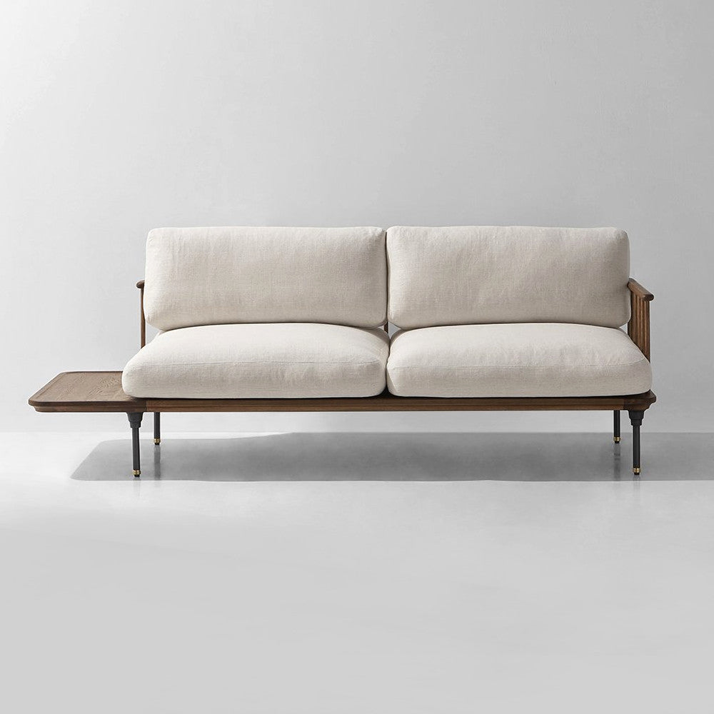 Modern Sofa with Side Table