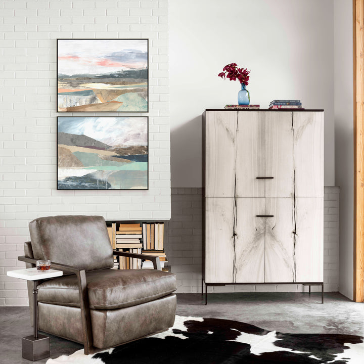 "ESCAPADES" CANVAS ART DIPTYCH