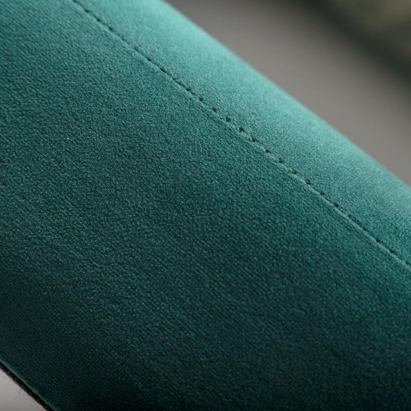 FOREST VELVET PLATFORM WING BED