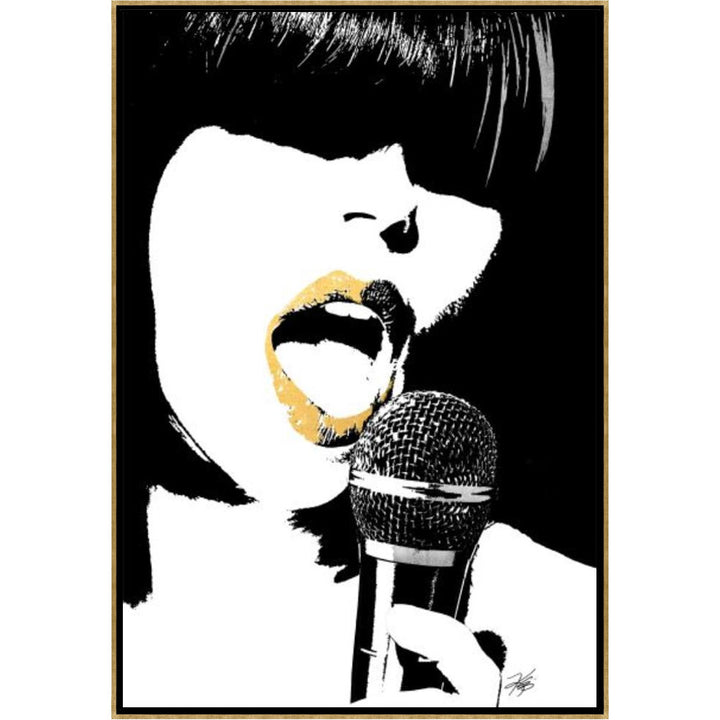 "GLAM ROCK VI" CANVAS ART