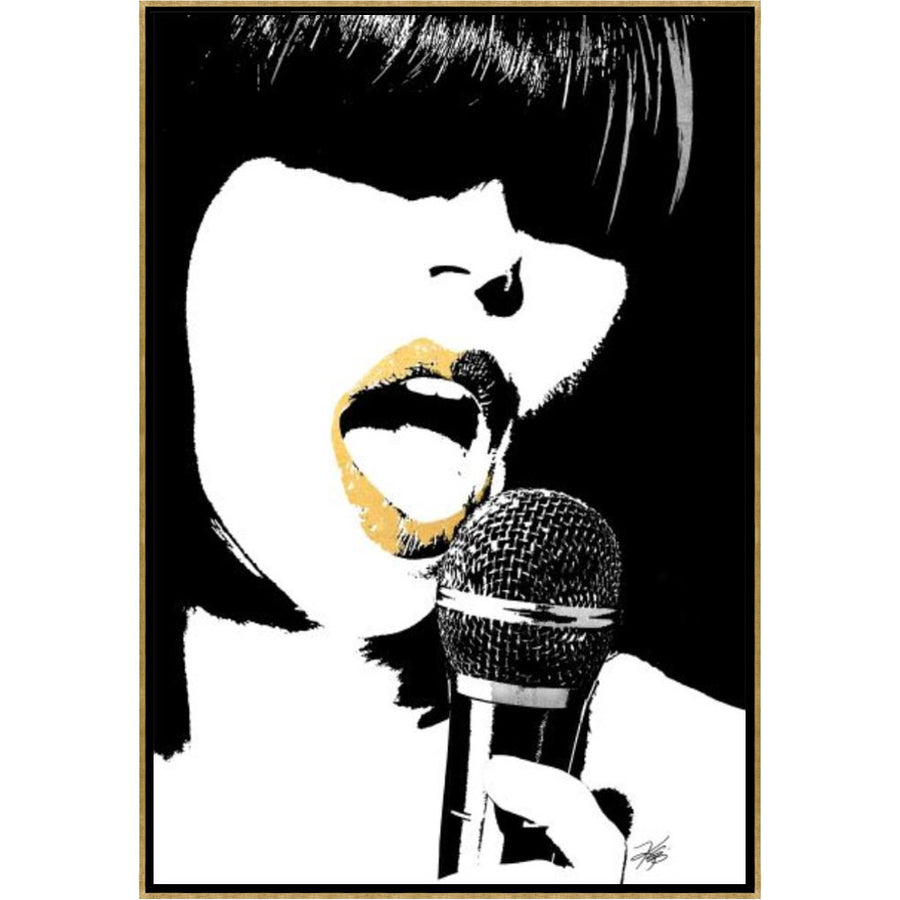 "GLAM ROCK VI" CANVAS ART