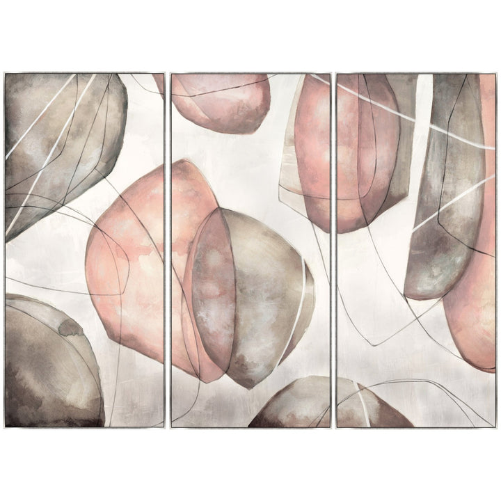 "JUPITER JUMBLE I, II, III" CANVAS ART SERIES