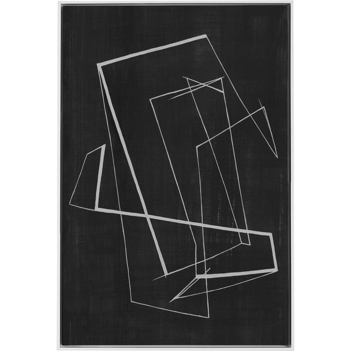 "LINES AND DISTANCE II" CANVAS ART