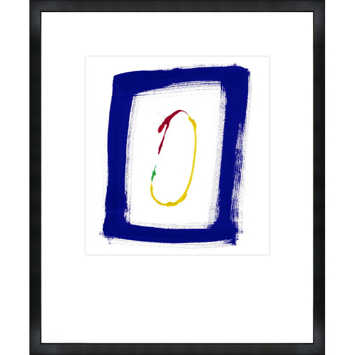 "PRIMARY" GLASS FRAMED ART SERIES