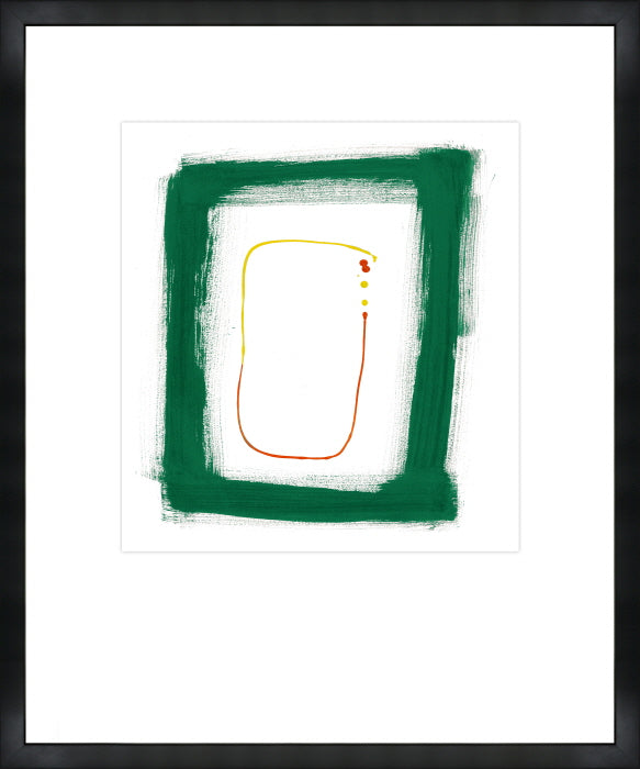 "PRIMARY" GLASS FRAMED ART SERIES
