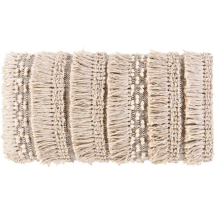 ADILAH HAND WOVEN FRINGE BENCH