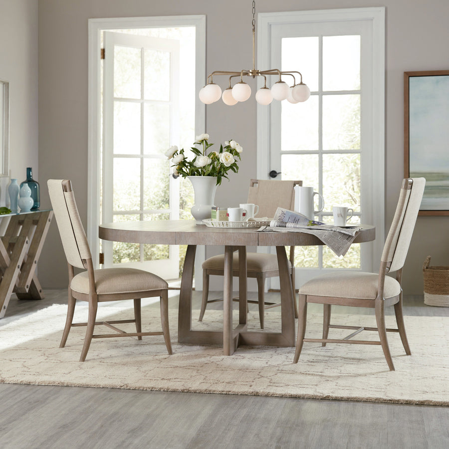 AFFINITY CROSS BANDED SIDE CHAIR | SET OF 2
