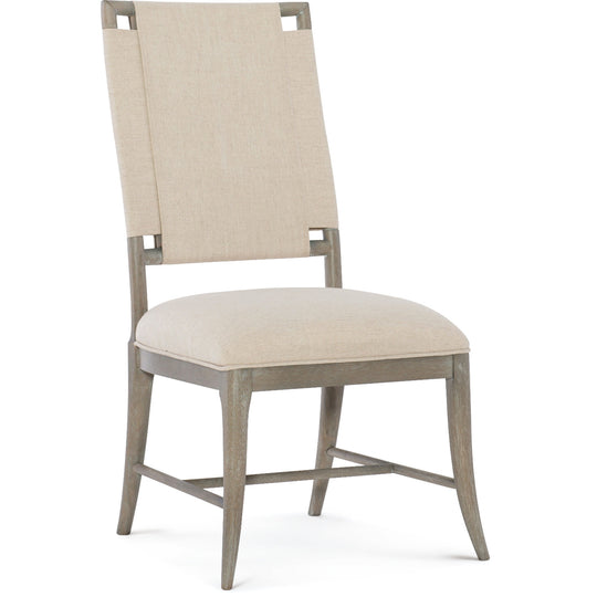 AFFINITY CROSS BANDED SIDE CHAIR | SET OF 2