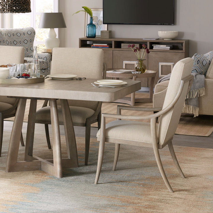 AFFINITY CURVE DINING ARM CHAIR | SET OF 2