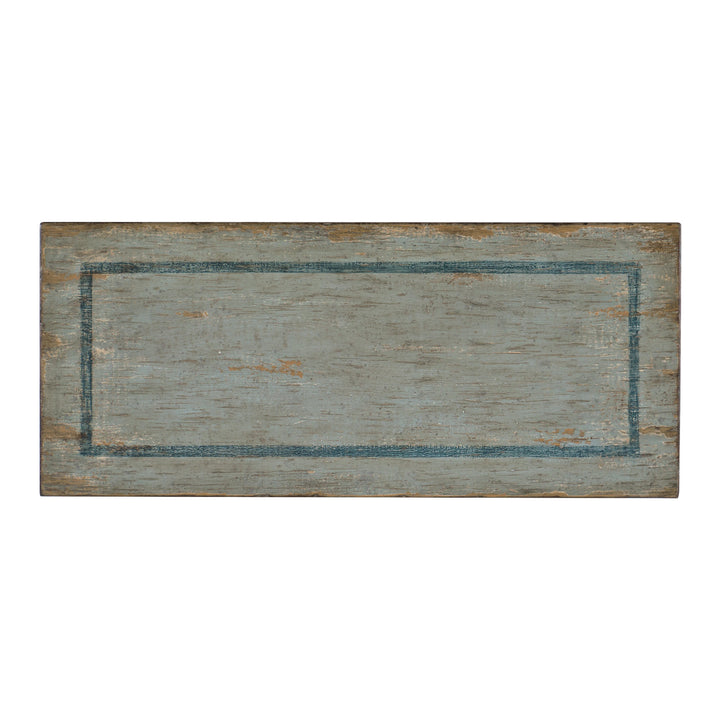 ANTIQUE BLUE COSTIERE CHEST