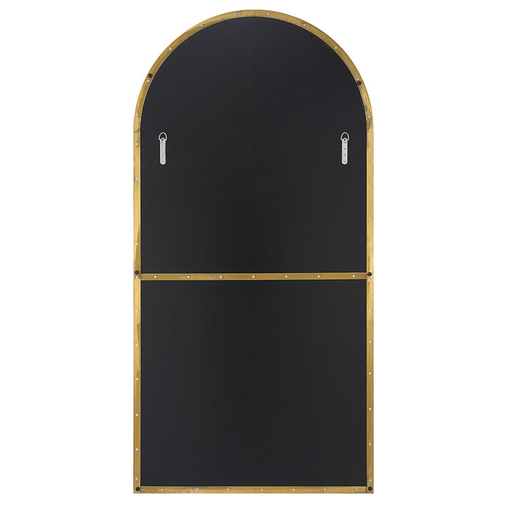 ARCH DRESSING MIRROR: ANTIQUE BRASS
