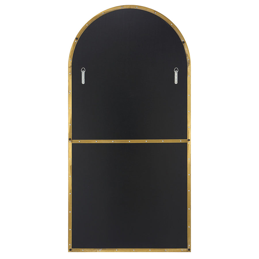 ARCH DRESSING MIRROR: ANTIQUE BRASS
