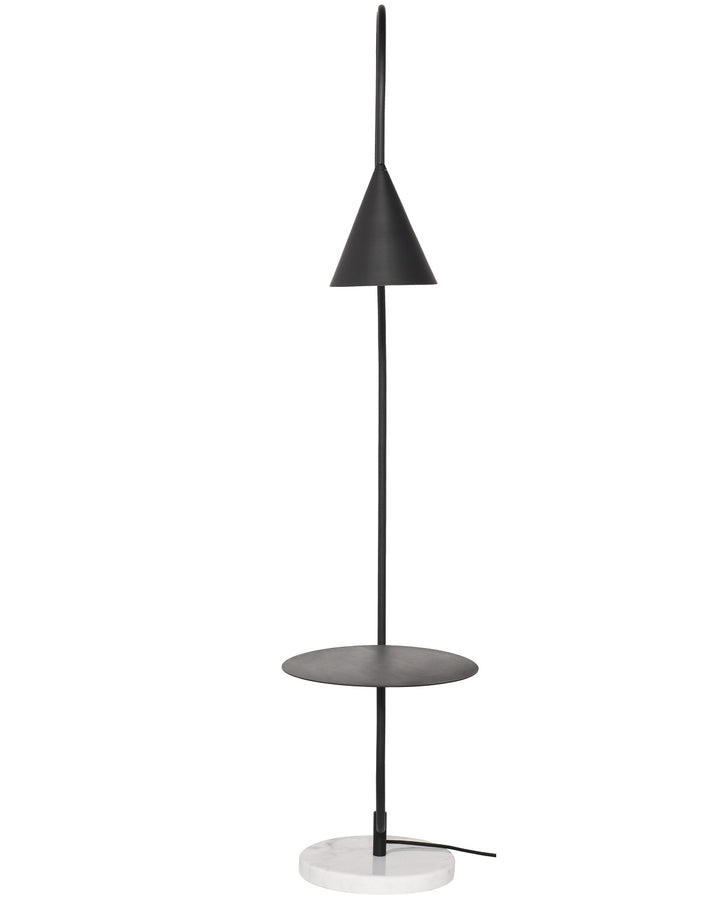 ARNOLD FLOOR LAMP + SIDE TABLE
