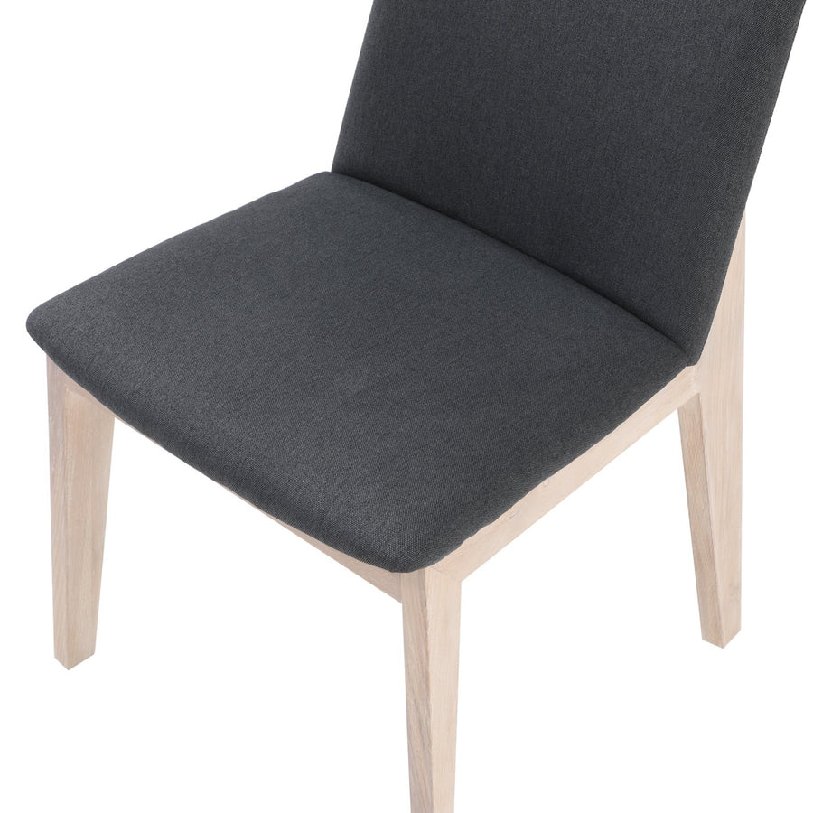 AUSTIN CHARCOAL + WHITE OAK DINING CHAIR | SET OF 2