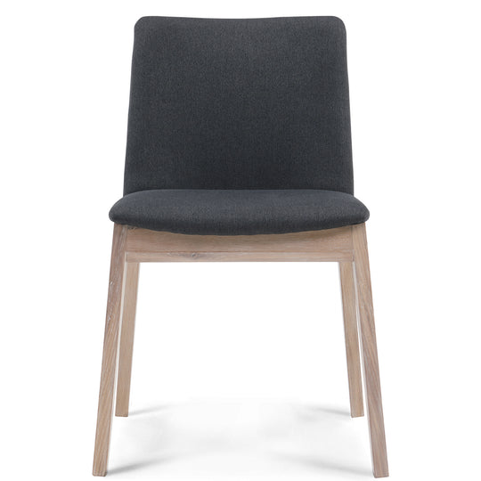 AUSTIN CHARCOAL + WHITE OAK DINING CHAIR | SET OF 2