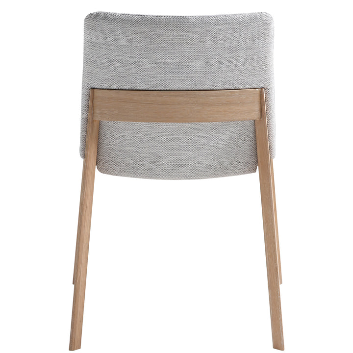 AUSTIN GREY + WHITE OAK DINING CHAIR | SET OF 2