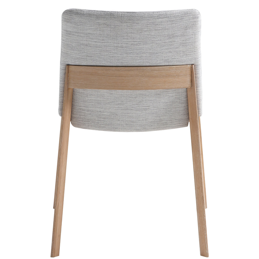 AUSTIN GREY + WHITE OAK DINING CHAIR | SET OF 2