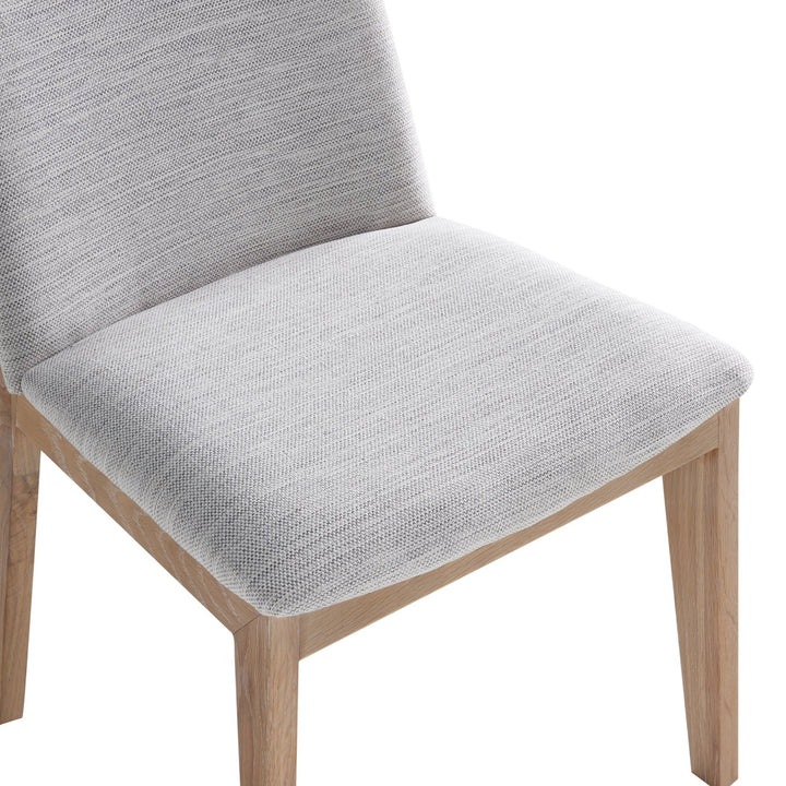 AUSTIN GREY + WHITE OAK DINING CHAIR | SET OF 2