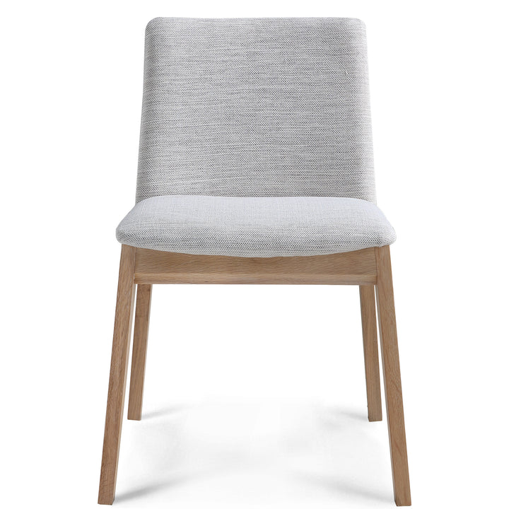 AUSTIN GREY + WHITE OAK DINING CHAIR | SET OF 2