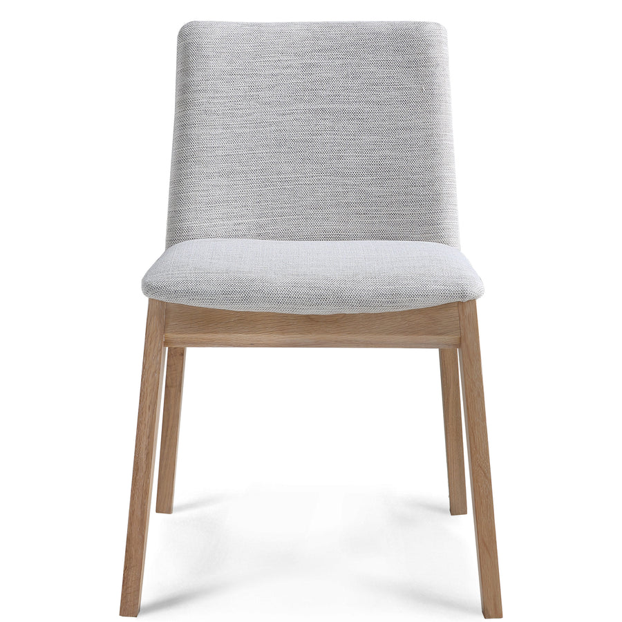 AUSTIN GREY + WHITE OAK DINING CHAIR | SET OF 2