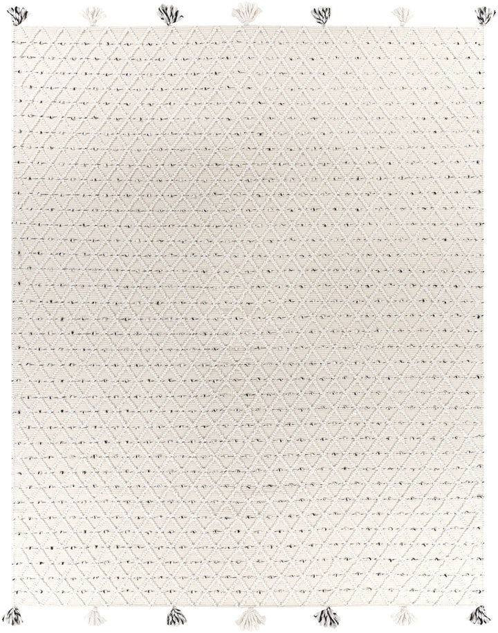 AZA POM INDOOR - OUTDOOR RUG: IVORY