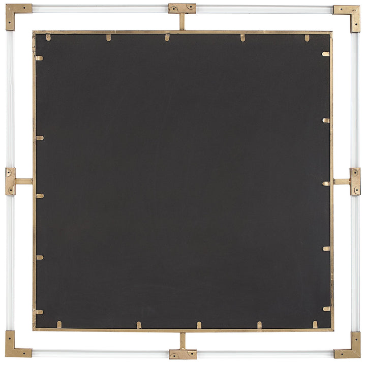 BALKAN ACRYLIC SQUARE MIRROR: GOLD