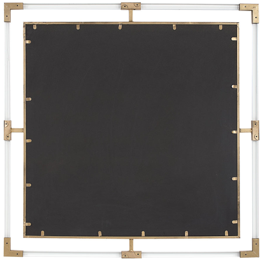 BALKAN ACRYLIC SQUARE MIRROR: GOLD