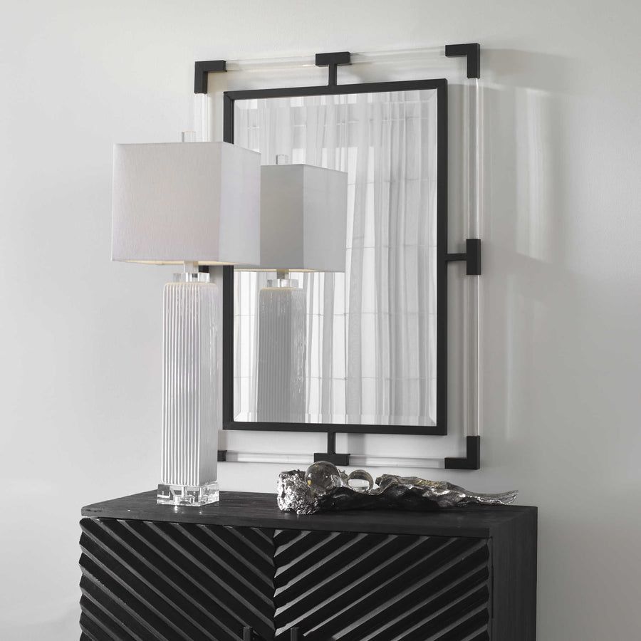 BALKAN ACRYLIC MIRROR: BLACK