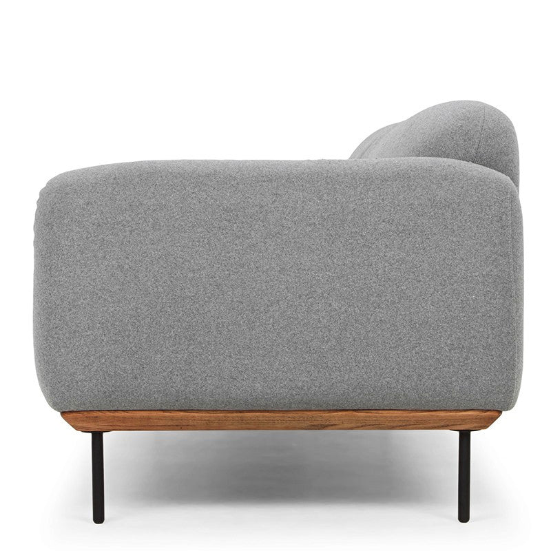 Deep Seat Modern Grey Sofa