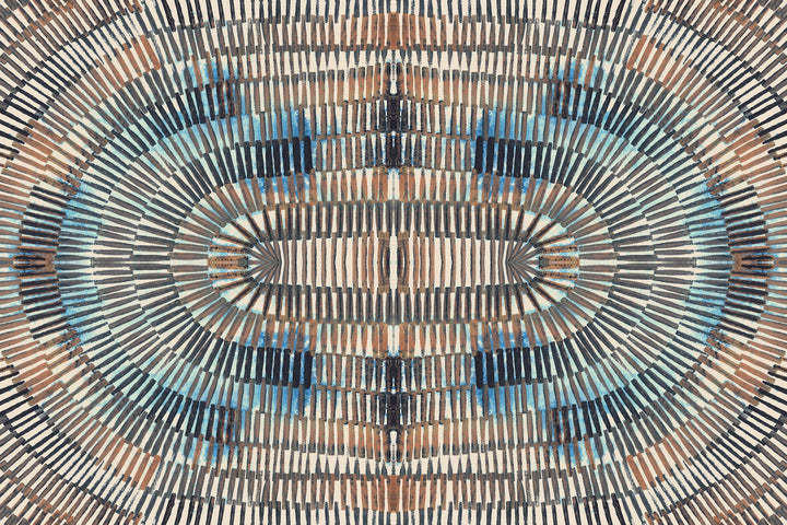 "BLUE SUPERMIX" CANVAS ART