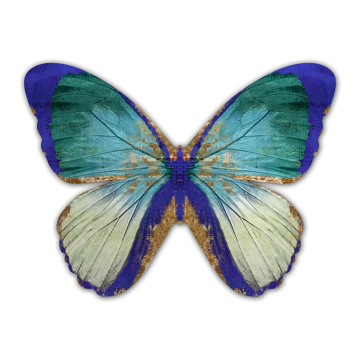 "WINGS OF LOVE"  METALLIC GOLD PLEXI WALL ART SERIES