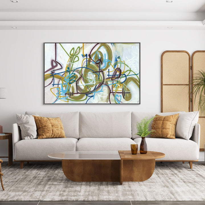 "BROADNECK SPECTRUM" CANVAS ART