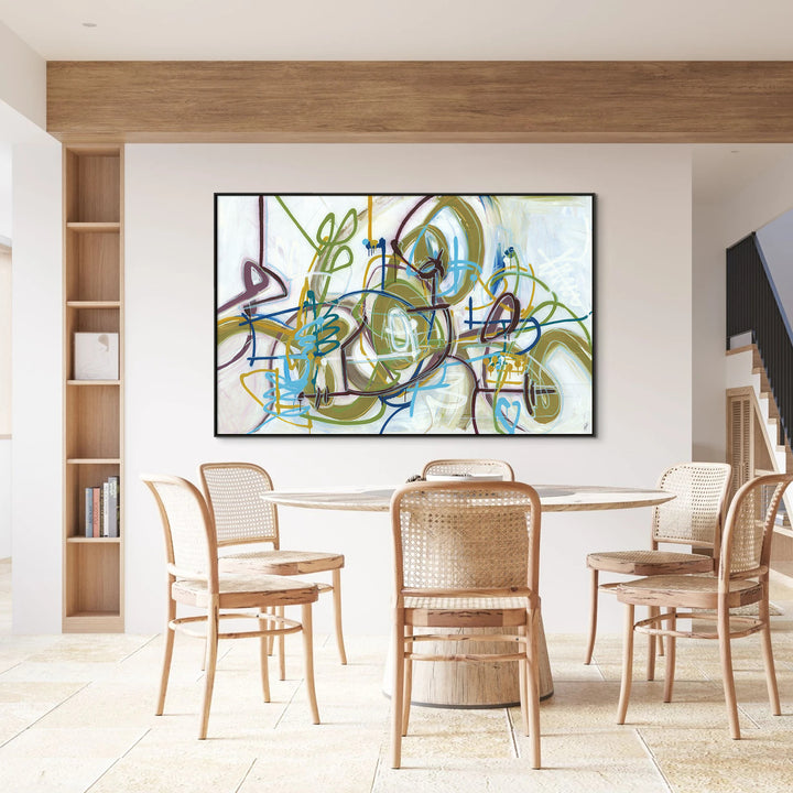 "BROADNECK SPECTRUM" CANVAS ART