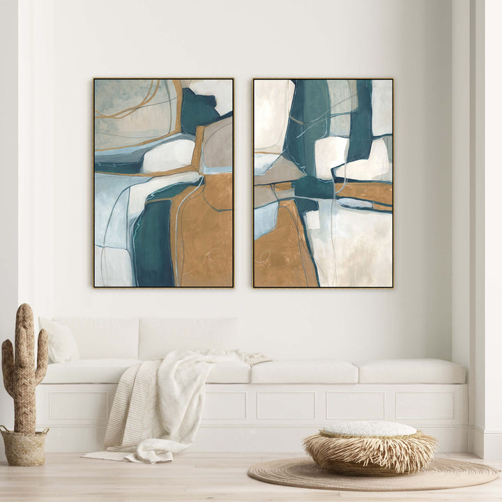 "CAPITAL II" CANVAS ART