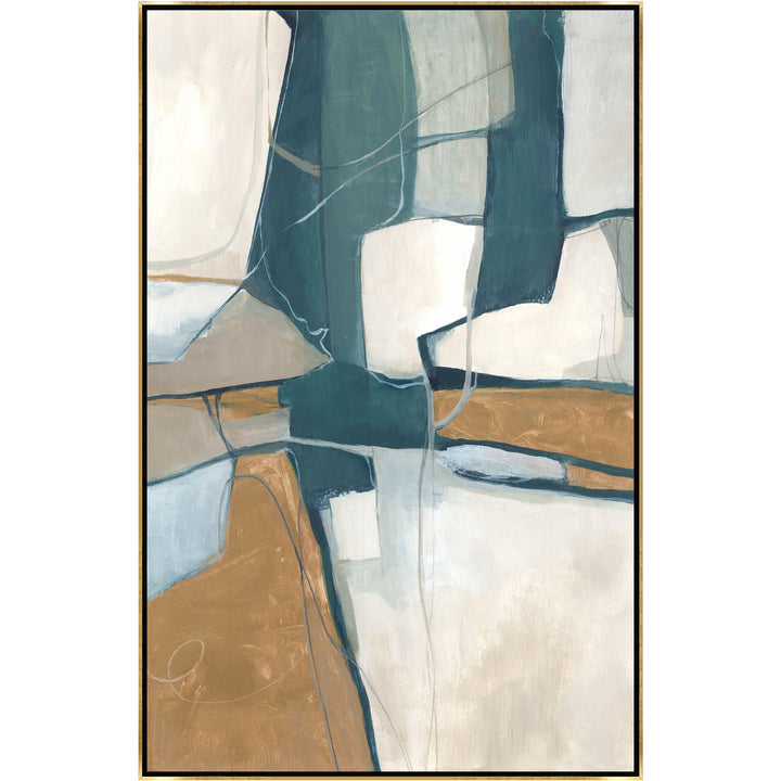 "CAPITAL II" CANVAS ART