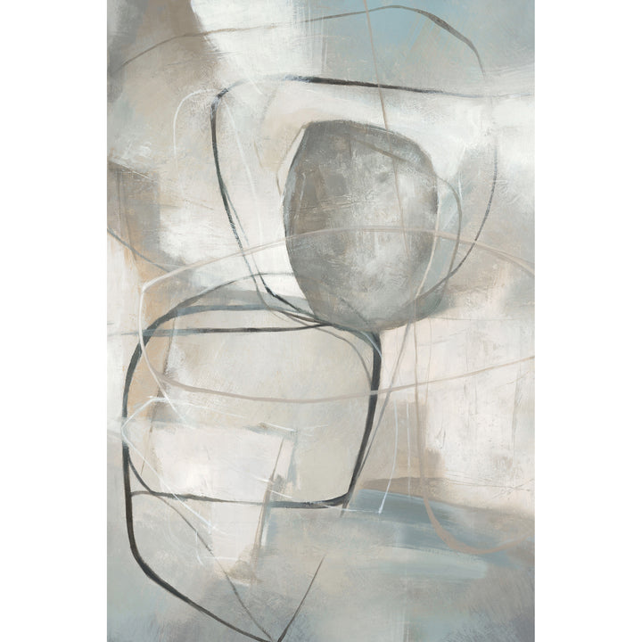 "CIRCULAR PATH II" CANVAS ART
