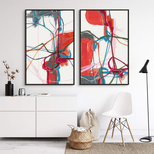 "CLEARER II" CANVAS ART