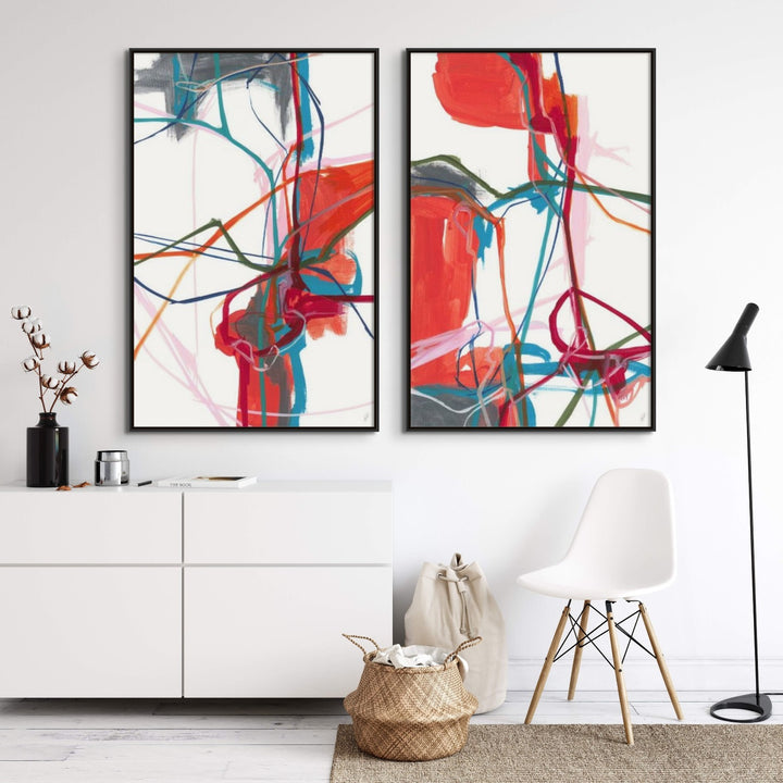 "CLEARER II" CANVAS ART