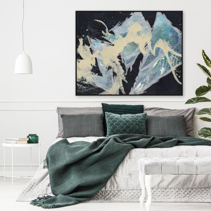 "COOL STEEL" CANVAS ART