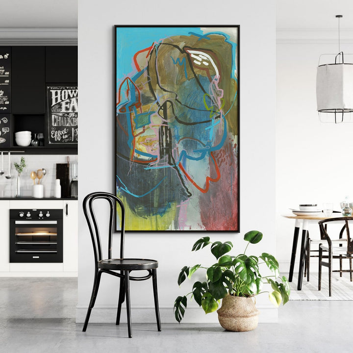 "CRY FREEDOM" CANVAS ART