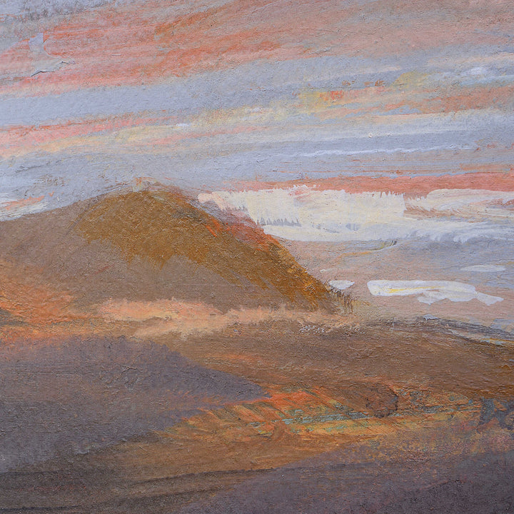 "DAWN ON THE HILLS" FRAMED ART PRINT