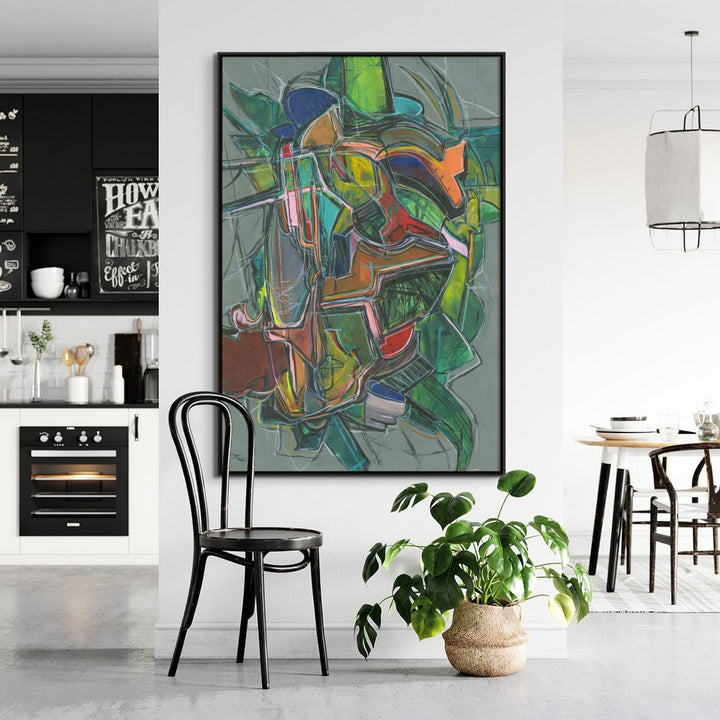 "DISMANTLED II" CANVAS ART