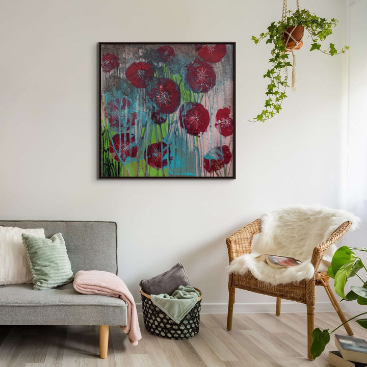 "DOROTHY'S POPPIES" CANVAS ART