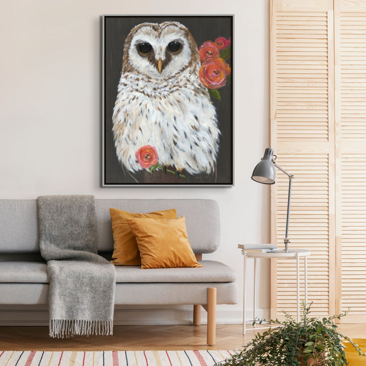 "ESTHER THE OWL" CANVAS ART