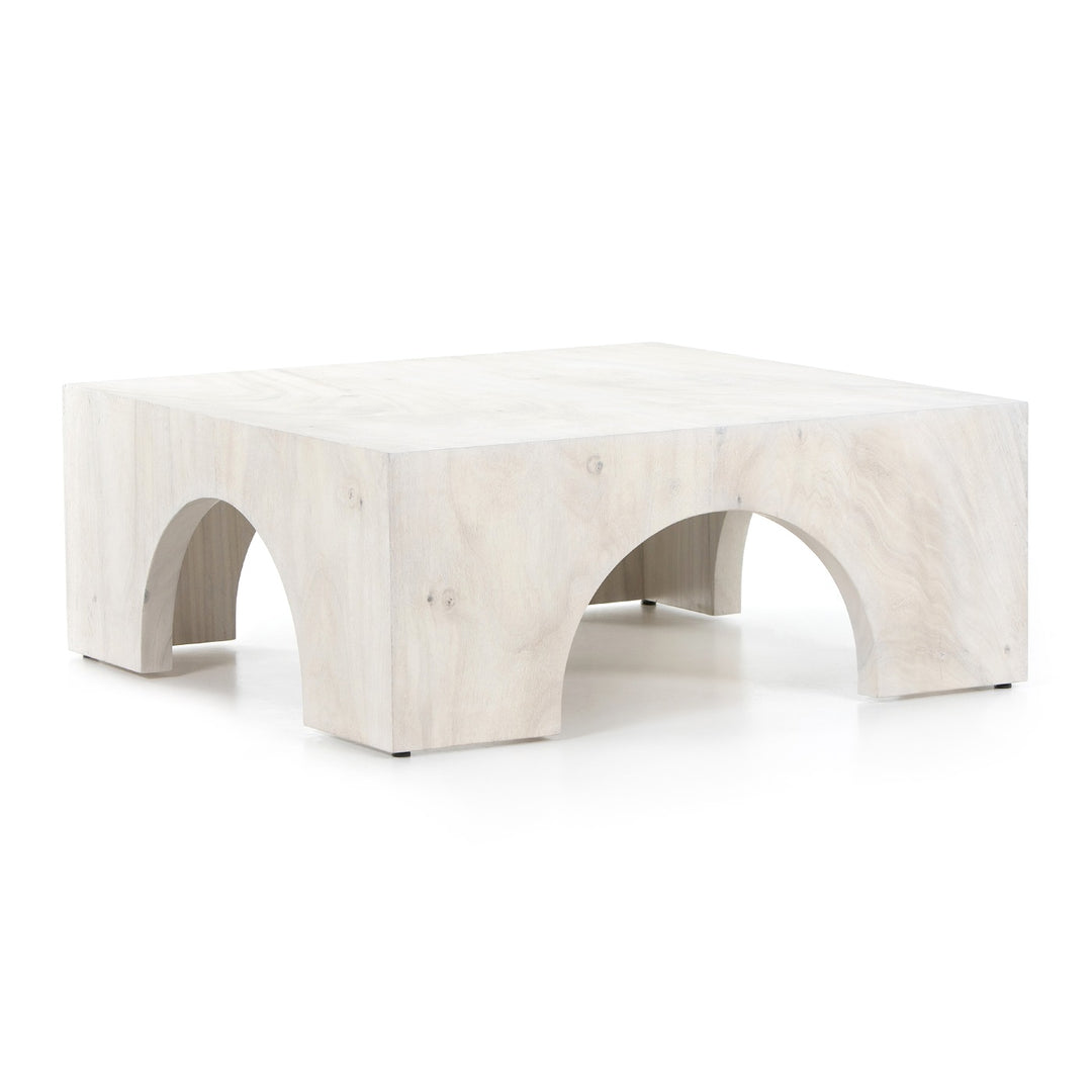 FAUSTO BLEACHED GUANACASTE COFFEE TABLE