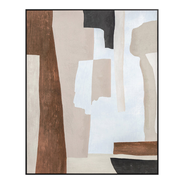 "FINA" FRAMED ABSTRACT CANVAS ART PRINTS